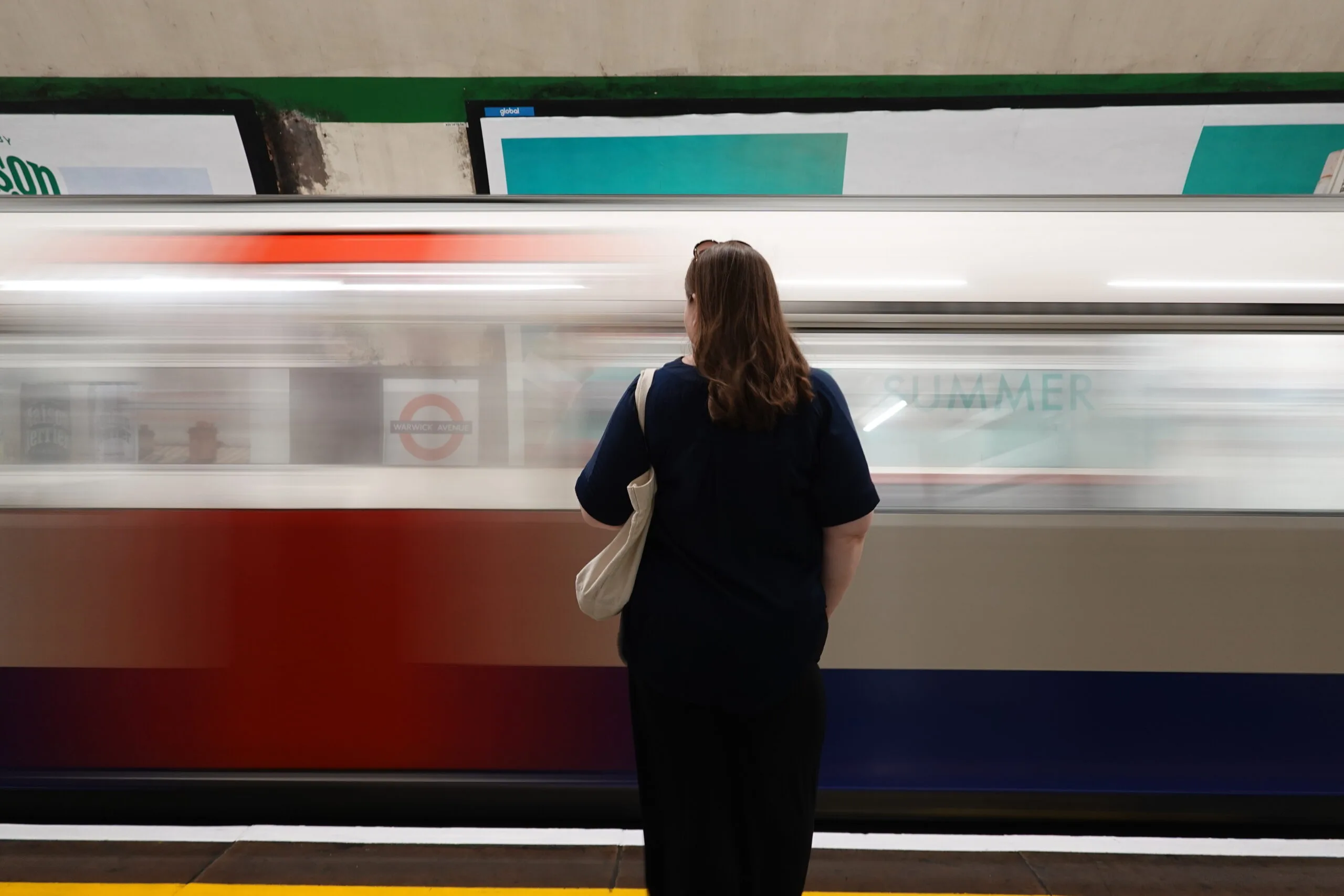 Alex on the tube