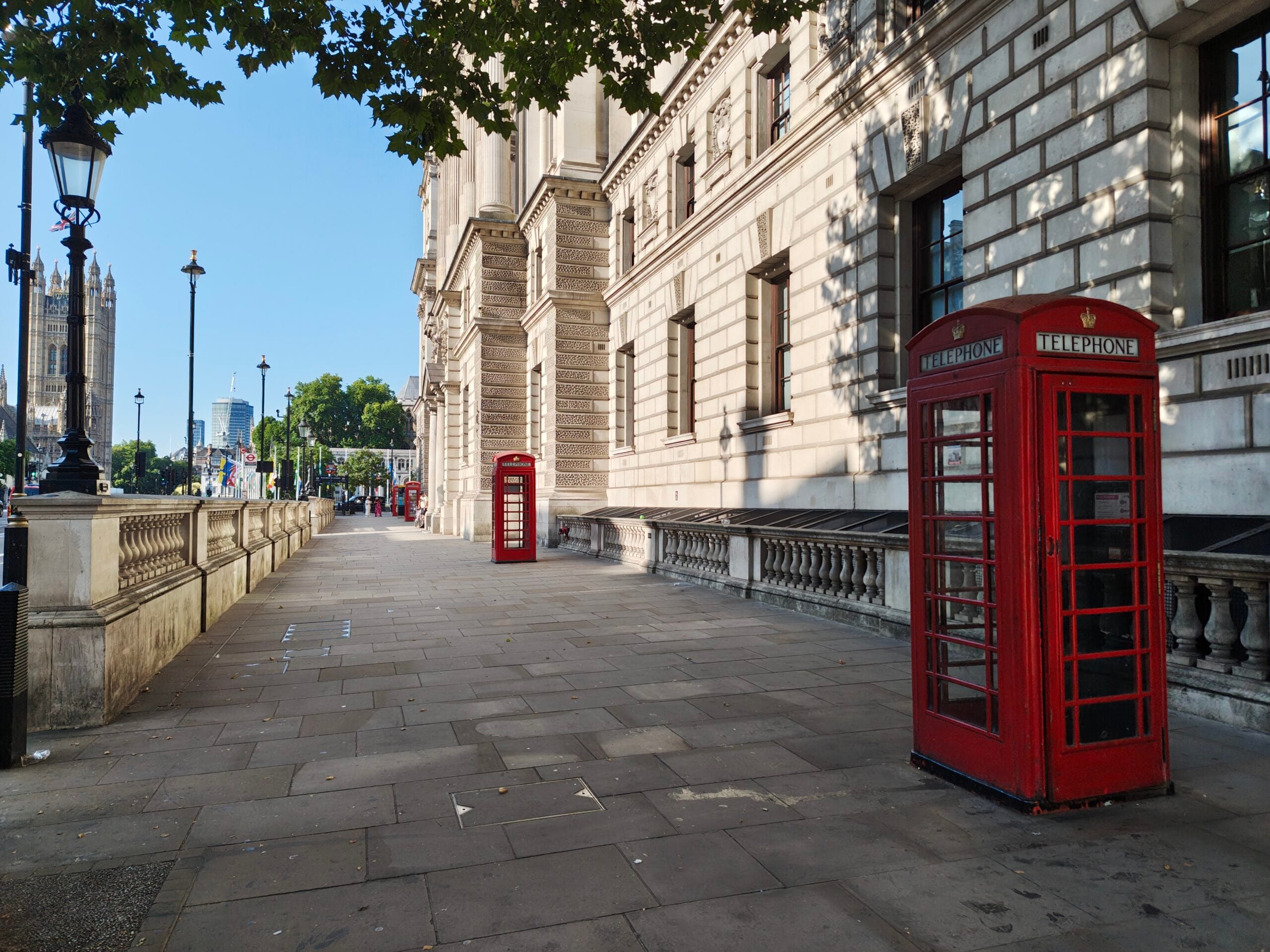 Red phone box